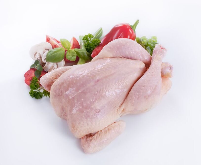 6 Petal Diyetinin üçüncü gününde sınırsız miktarda tavuk yiyebilirsiniz. 