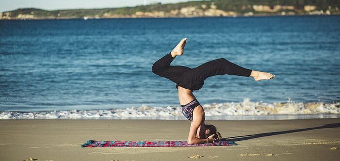 Kilo vermek için açık havada yoga
